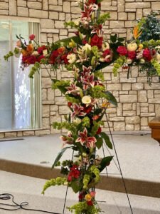 Flower cross